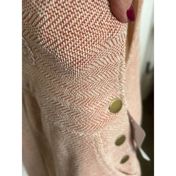 Polagram TerryCloth Gingham Style Overall Dress Women's Large New With Tags - Picture 4 of 7